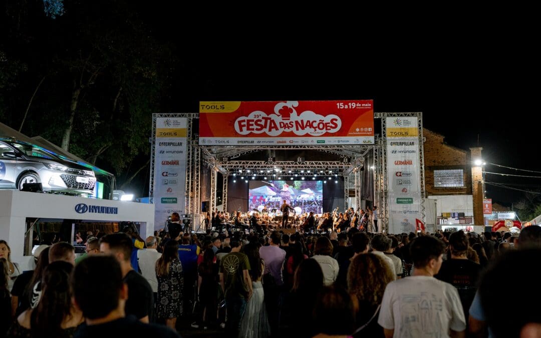 40ª Festa das Nações começa amanhã, 14/05, no Engenho Central
