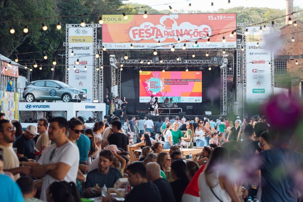 40 anos: Festa das Nações começa hoje, 14/05, às 19h, no Engenho Central