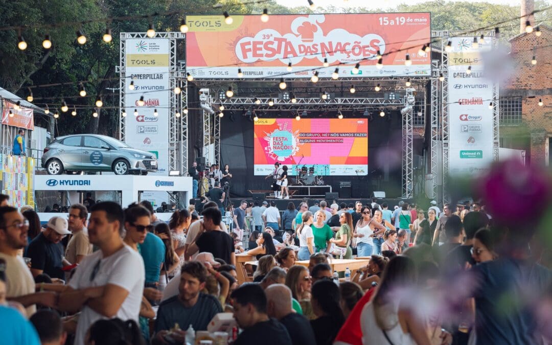 40 anos: Festa das Nações começa hoje, 14/05, às 19h, no Engenho Central