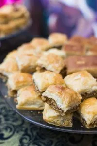 Foto da gastronomia de Nações Árabes