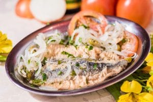 Foto da gastronomia de Portugal
