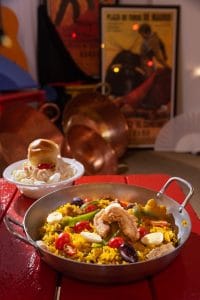 Foto da gastronomia de Espanha