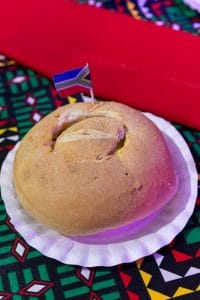 Foto da gastronomia de África do Sul