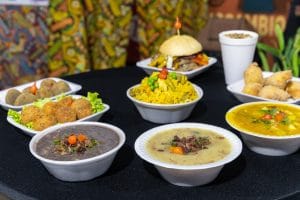 Foto da gastronomia de Moçambique