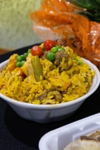 Foto da gastronomia de Moçambique