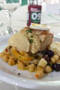 Foto da gastronomia de Portugal