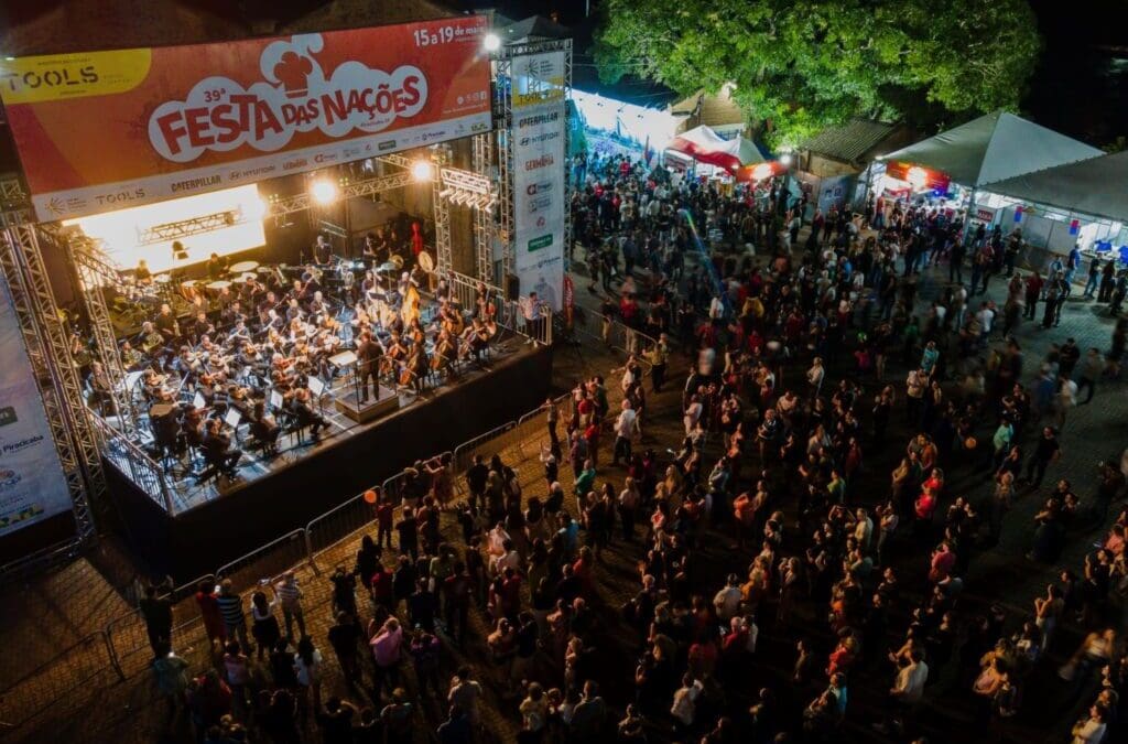 Fenapi anuncia grupos selecionados e programação do palco principal da 41ª Festa das Nações de Piracicaba